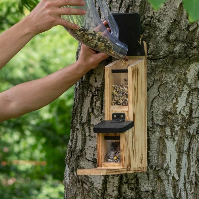 Gabriola Double Squirrel Feeder - Image 2