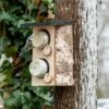 Quebec Double Peanut Butter Bird Feeder