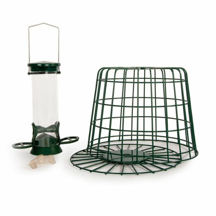 2 Port Bird Seed Feeder With Guardian - Image 3