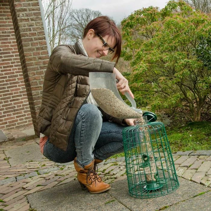 4 Port Bird Seed Feeder With Guardian - Image 2