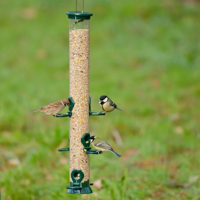 National Trust 6 Port Metal Seed Feeder