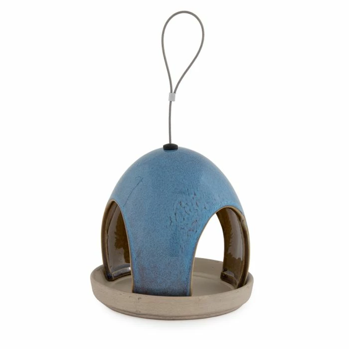 National Trust Vierno Tavern Bird Seed Feeder (Blue) - Image 4