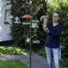 Bird Feeder Pole System - Green